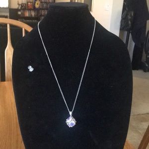 Pink Traci Lynn Orbit Necklace